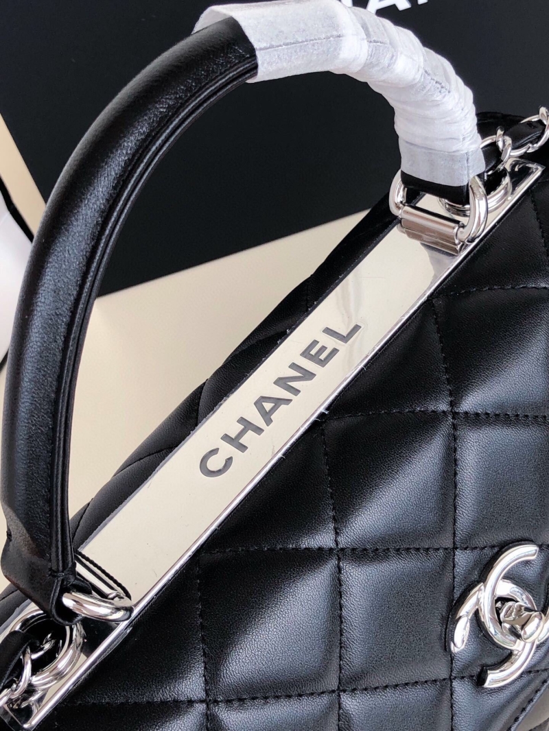 Ch**el top handle bags